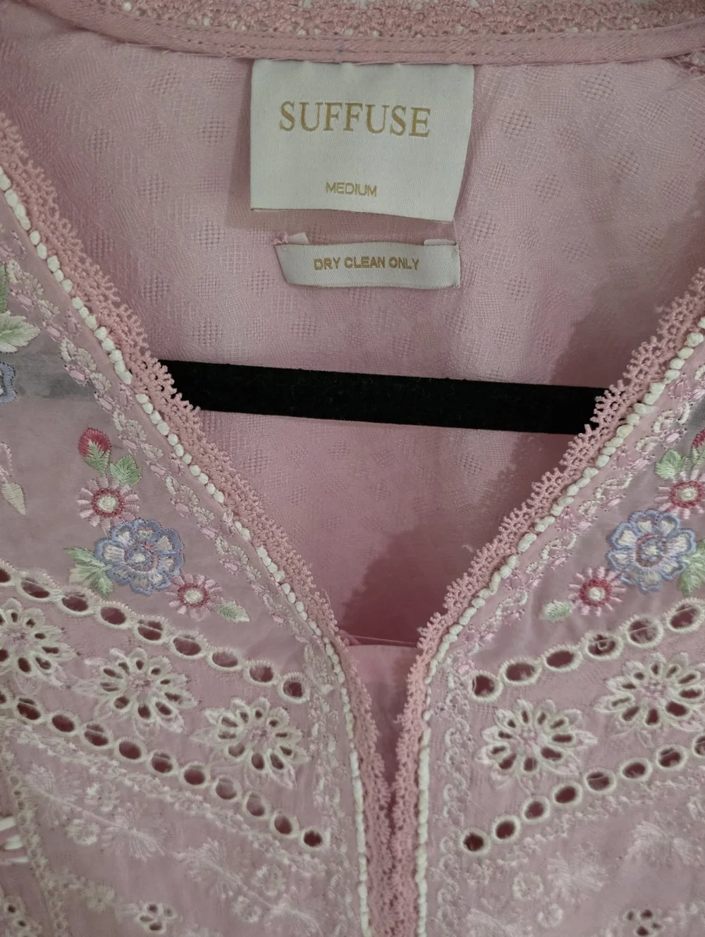 Lilac Pink Suffuse Sana Yasir 4 Piece Women Outfit Size Medium - Picture 5 of 8